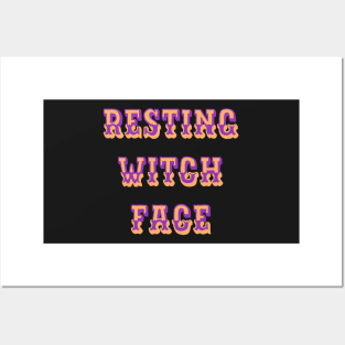 Resting Witch Face Posters and Art